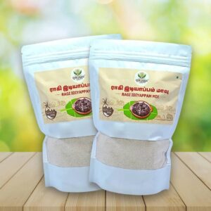Uyir Unavu Organic Foods Ragi Idiyappam Mix | Finger Millet Idiappam Flour Healthy Breakfast  (500g×2)