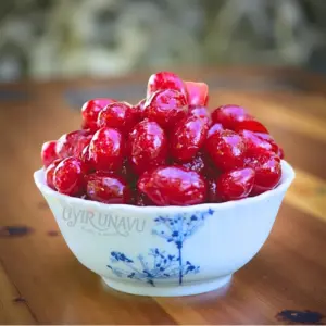 Indian Cherry for cake, Red Cherry Karonda, Delicious and Tasty Karonda Candied Cherry