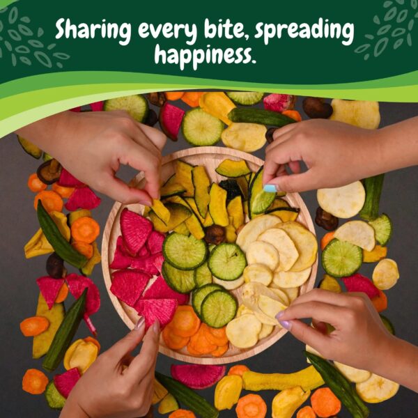 Dried vegetables Mix Chips Crispy & Crunchy Healthy Dried vegetables Snacks No Preservatives | Fiber Rich Vegetable Chips