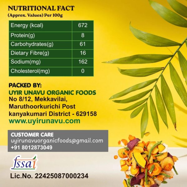 Dried vegetables Mix Chips Crispy & Crunchy Healthy Dried vegetables Snacks No Preservatives | Fiber Rich Vegetable Chips